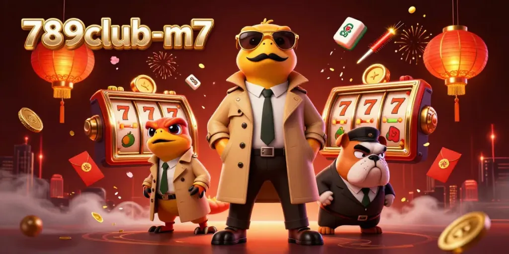 Three raptors in a trench coat trying to sneak into the VIP area at 789club-m7 casino