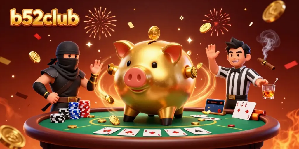 Experience winning strategies at b52club with dynamic casino characters and game elements.