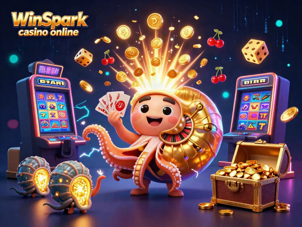 Experience thrilling gameplay at WinSpark casino online with vivid 3D casino elements and sparkling jackpots.
