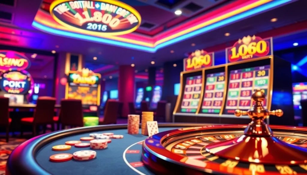 lc88 đăng nhập on a dynamic online casino interface featuring vibrant games and professional aesthetics.