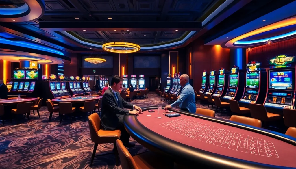 Vivez l'excitation d'un casino crypto avec des tables de jeu captivantes et des machines à sous vibrantes.