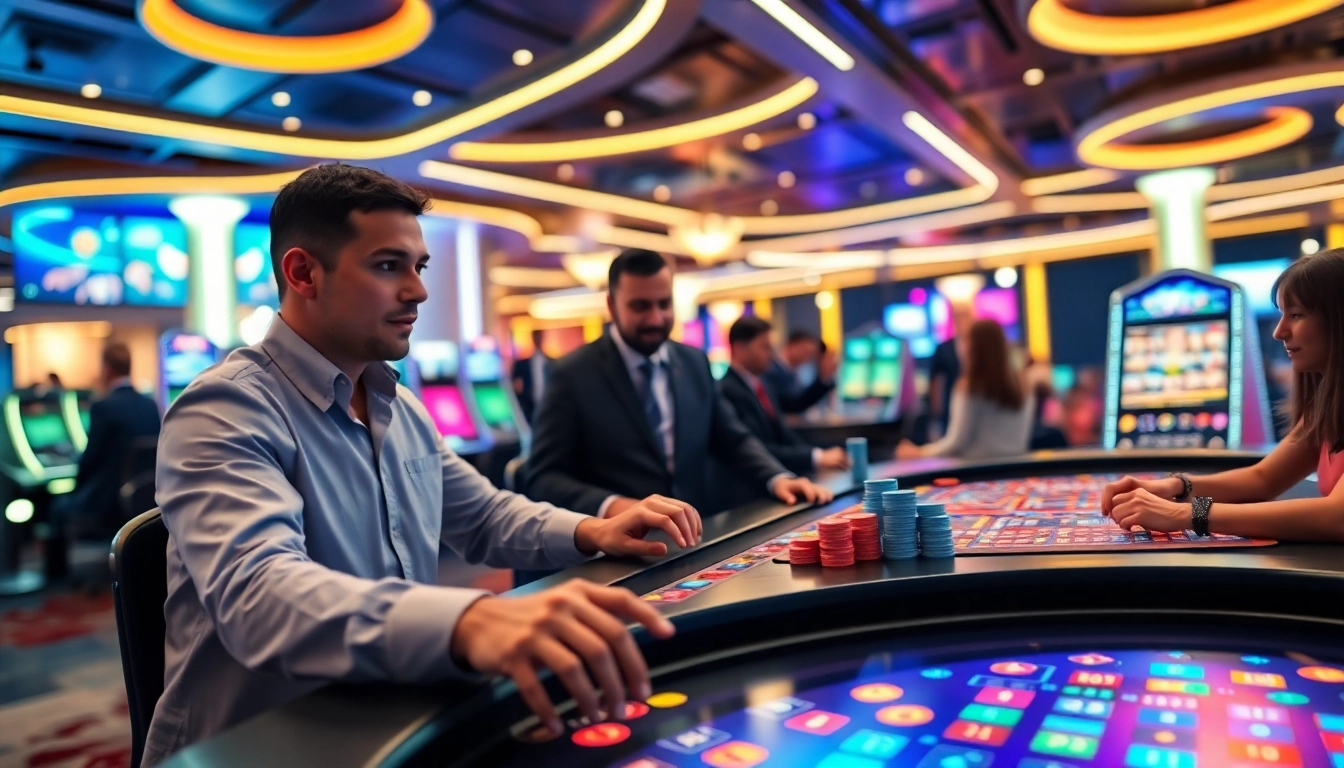 Profitez des casinos crypto avec une ambiance vibrante et moderne dans un environnement de jeu numérique.