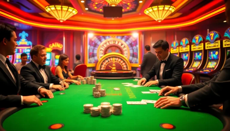 Engage in thrilling poker gameplay at https://gk88.city/ with vibrant casino visuals and luxurious setups.