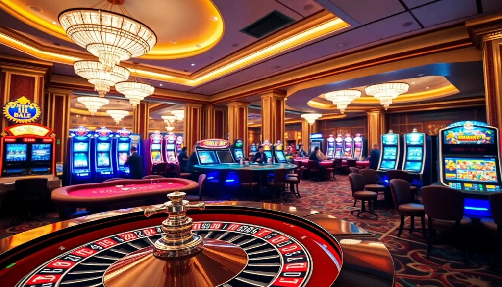 Découvrez le meilleur site casino en ligne belgique avec un intérieur élégant et accueillant.