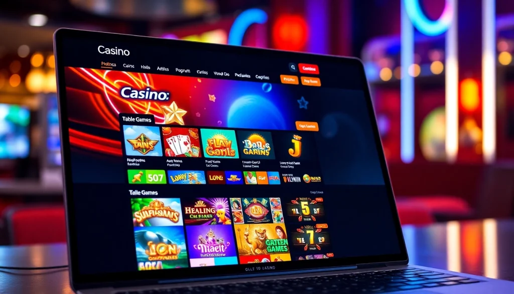 Visitez un nouveau casino en ligne avec des jeux variés et des graphismes attrayants.