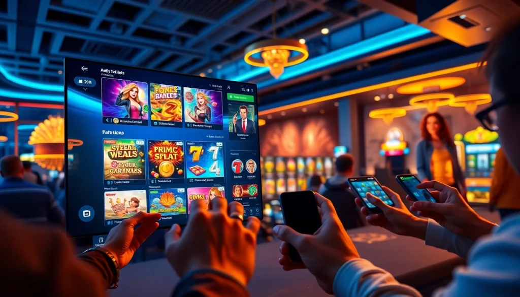 Engaging gameplay and betting options on https://gg88.work/ in a vibrant digital interface.