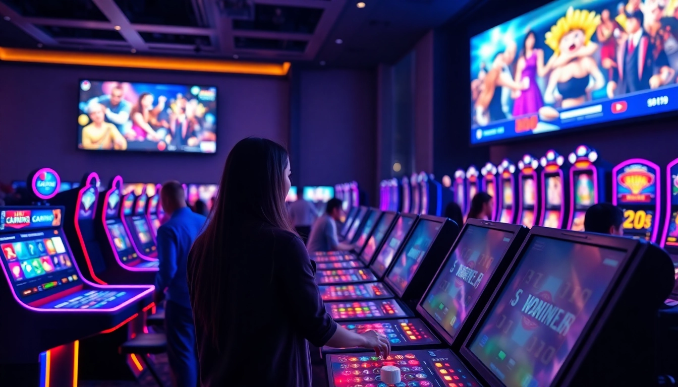 Vibrant gaming experience at un nouveau casino en ligne 2026 captivant les joueurs.