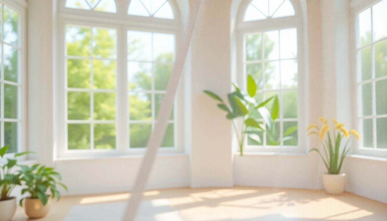 Installer une moustiquaire fenetre sur mesure pour un intérieur lumineux et apaisant.