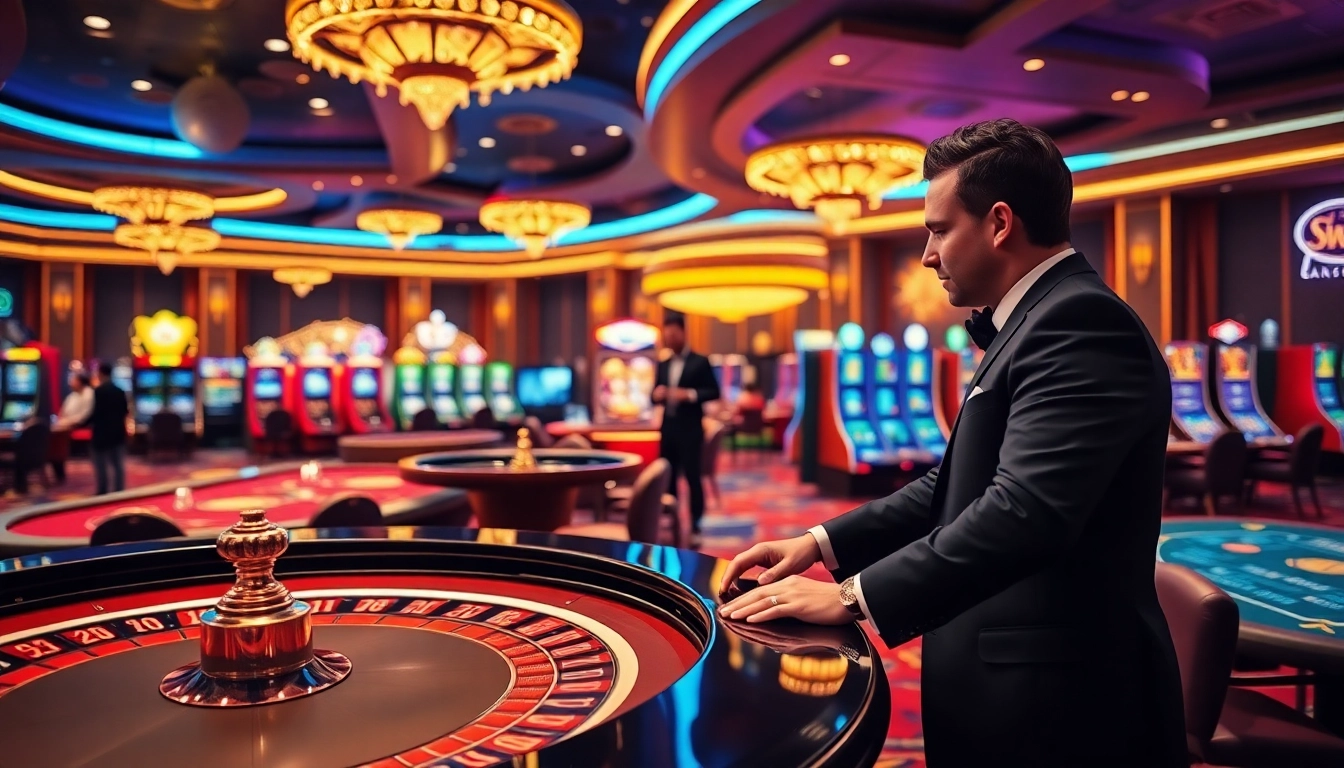 Plongez dans l'excitation du casino en ligne belgique avec des jeux de luxe et une ambiance dynamique.
