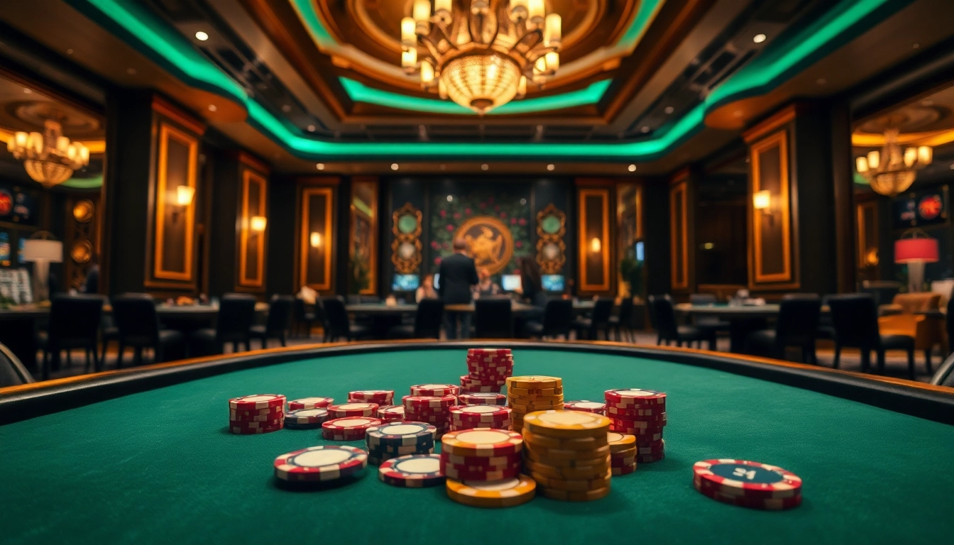 Découvrez le meilleur casino en ligne avec une ambiance luxueuse et des jeux de poker.
