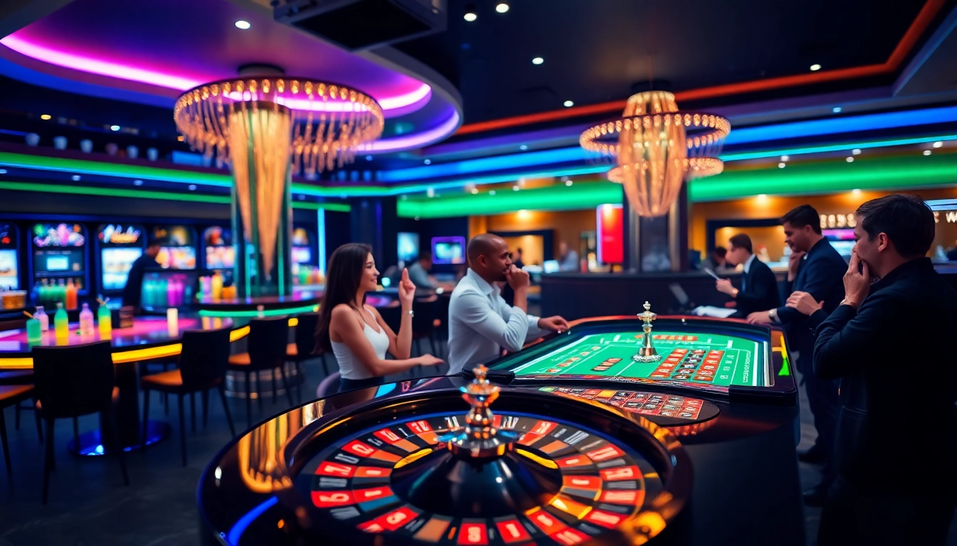 Jouer à un jeu passionnant dans un nouveau casino en ligne attrayant et moderne.