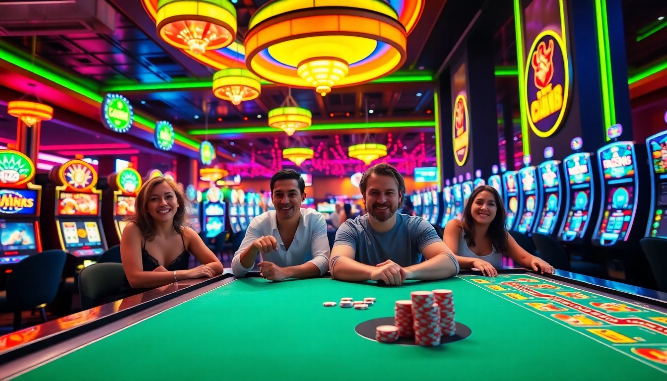 Les jeux de casino en ligne offrent une expérience immersive avec des tables de jeux illuminées.