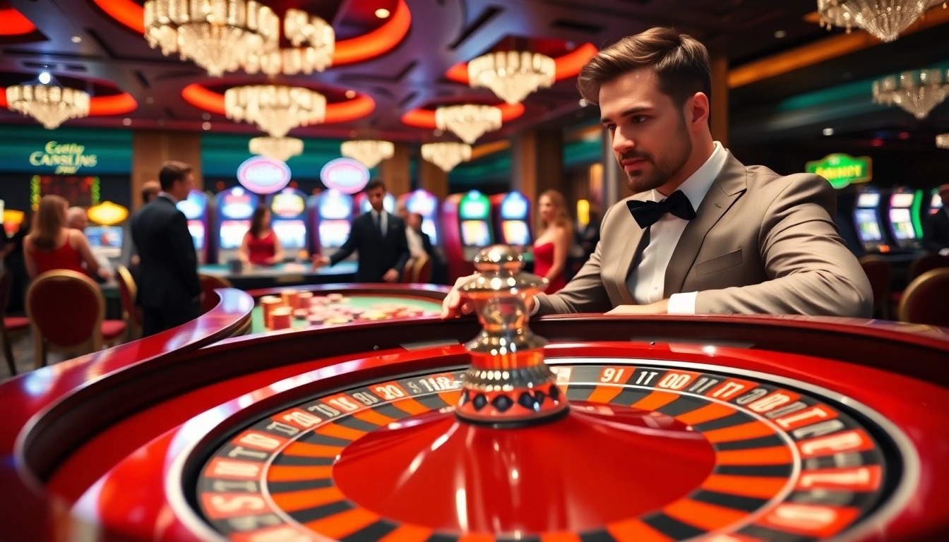 Découvrez le meilleur casino en ligne avec une ambiance vibrante et des joueurs heureux.