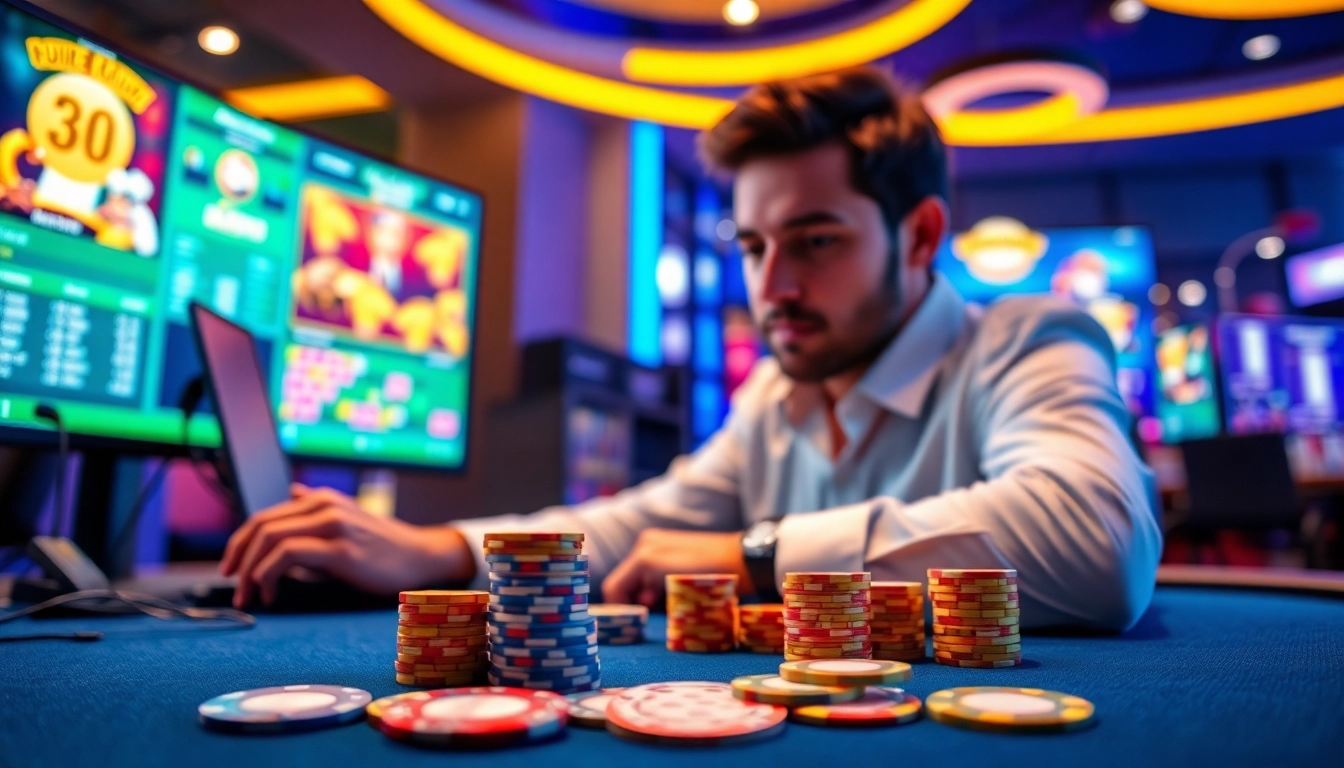 Jouer aux nouveaux casino en ligne avec des graphismes colorés et une ambiance dynamique.