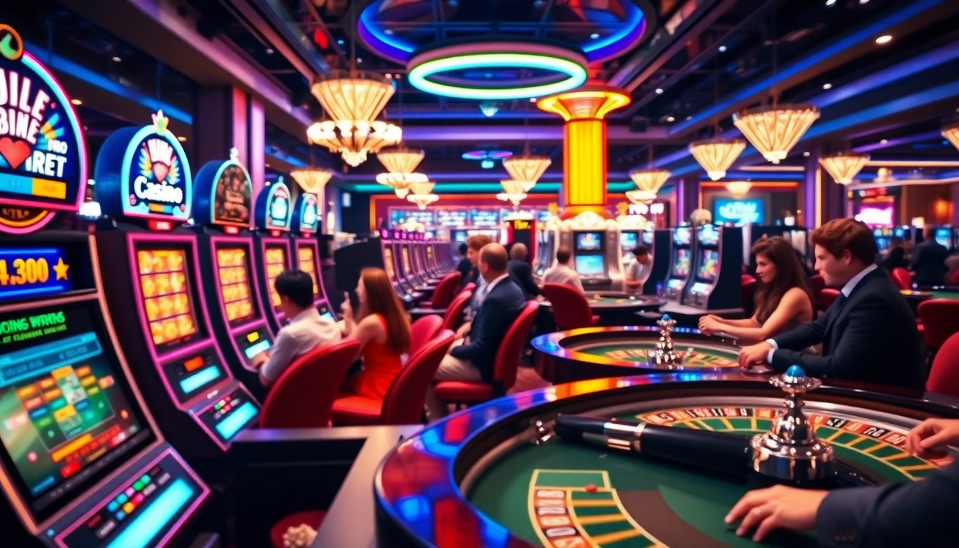 Découverte du meilleur casino en ligne avec des jeux élégants et une ambiance animée.