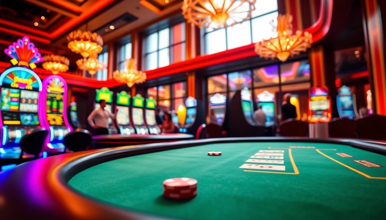Découvrez le meilleur casino en ligne avec une ambiance excitante et des machines à sous colorées.
