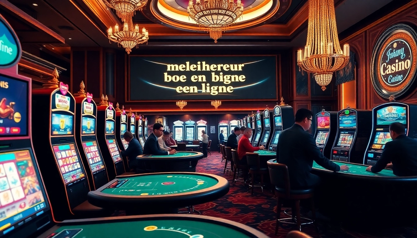 Découvrez les jeux amusants au meilleur casino en ligne dans une ambiance élégante et vibrante.