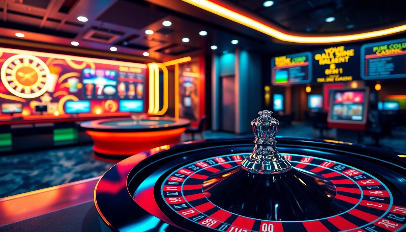 Meilleur casino en ligne avec une interface ludique et attrayante, présentant des jeux de casino variés.