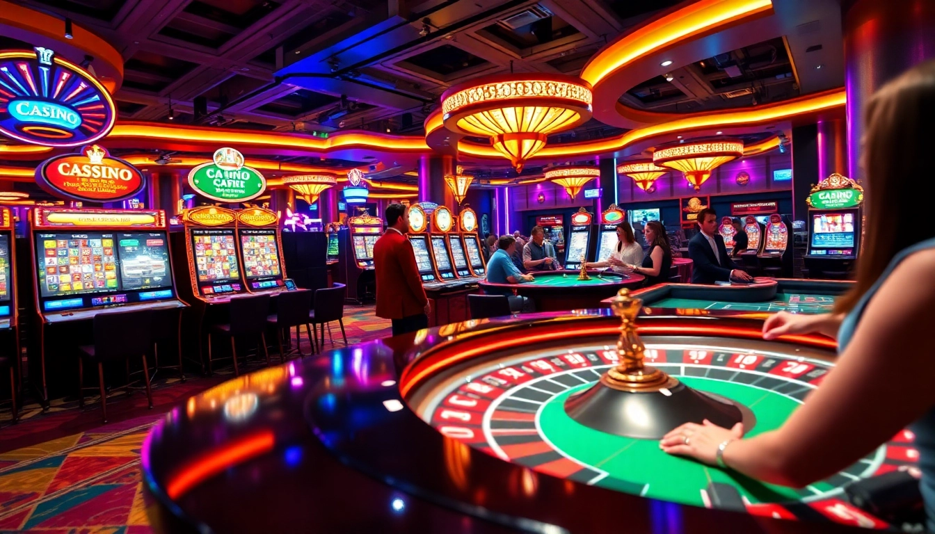 Découvrez des jeux captivants de casino en ligne avec des machines à sous et des croupiers en direct.