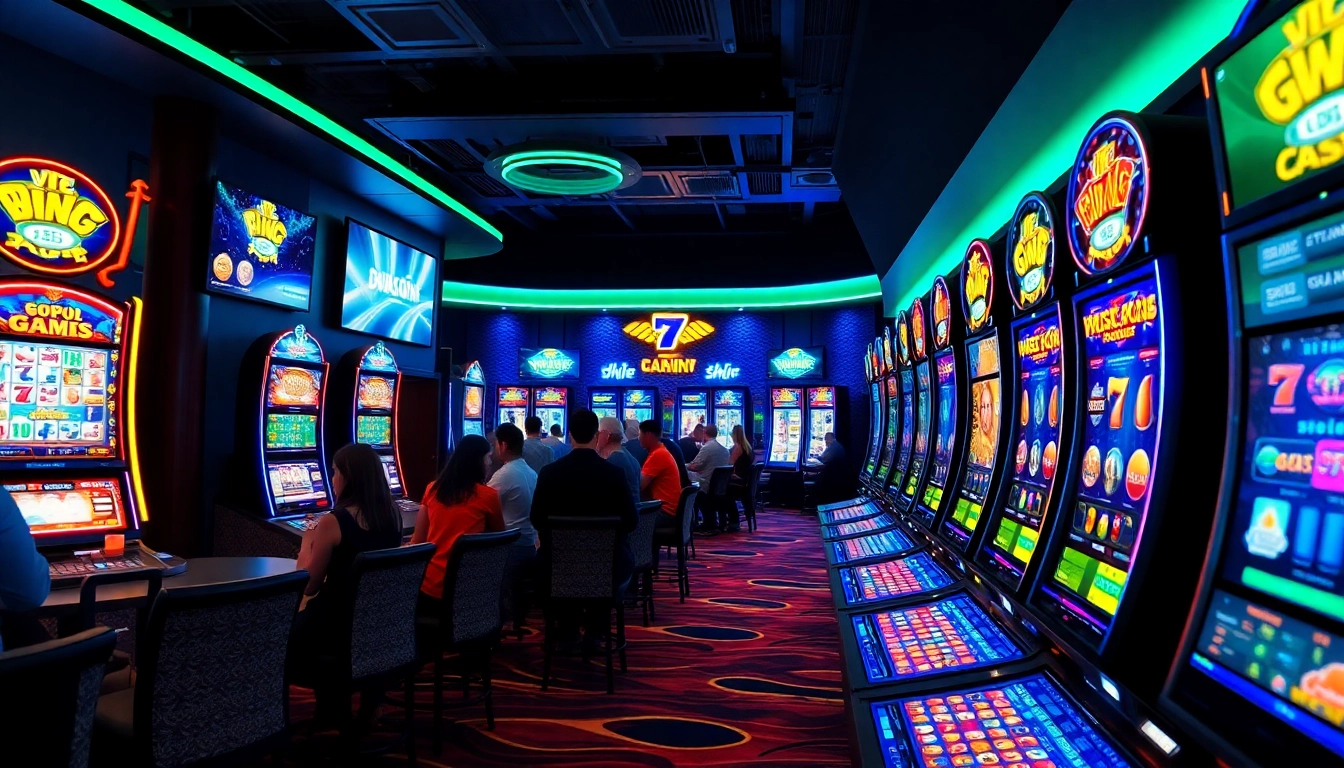 Jouer au meilleur casino en ligne avec des machines à sous et des tables de jeux modernes.