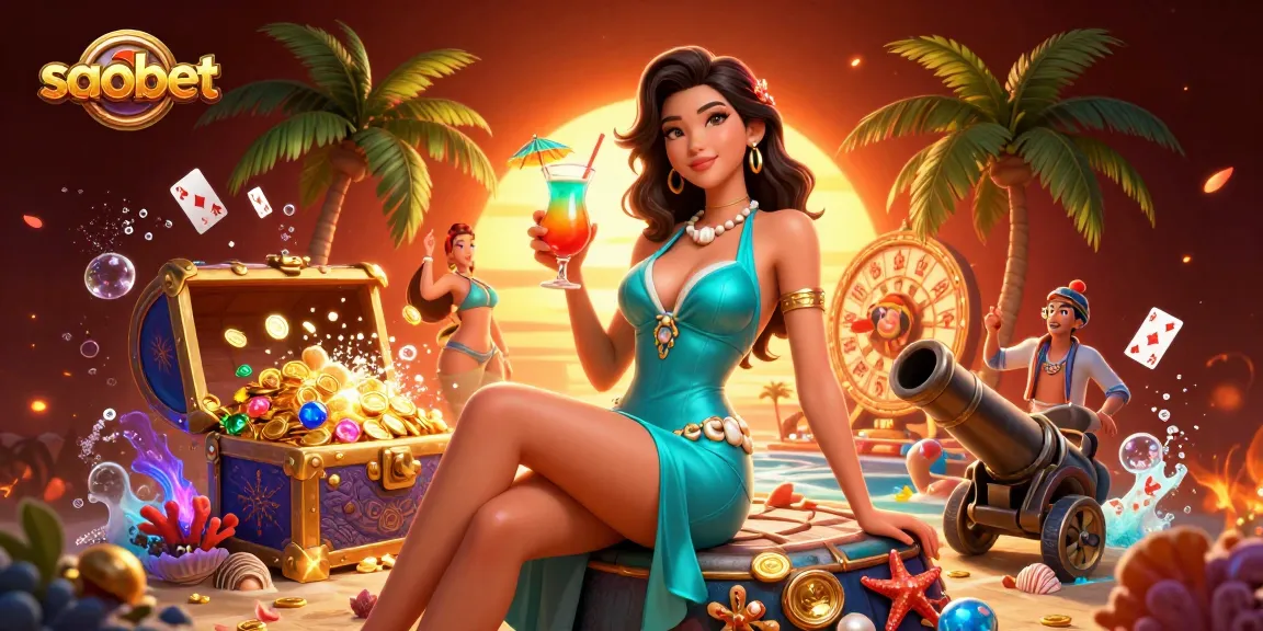 Engage with saobet's exciting beach-themed casino experience featuring stunning visuals and fun-filled games.