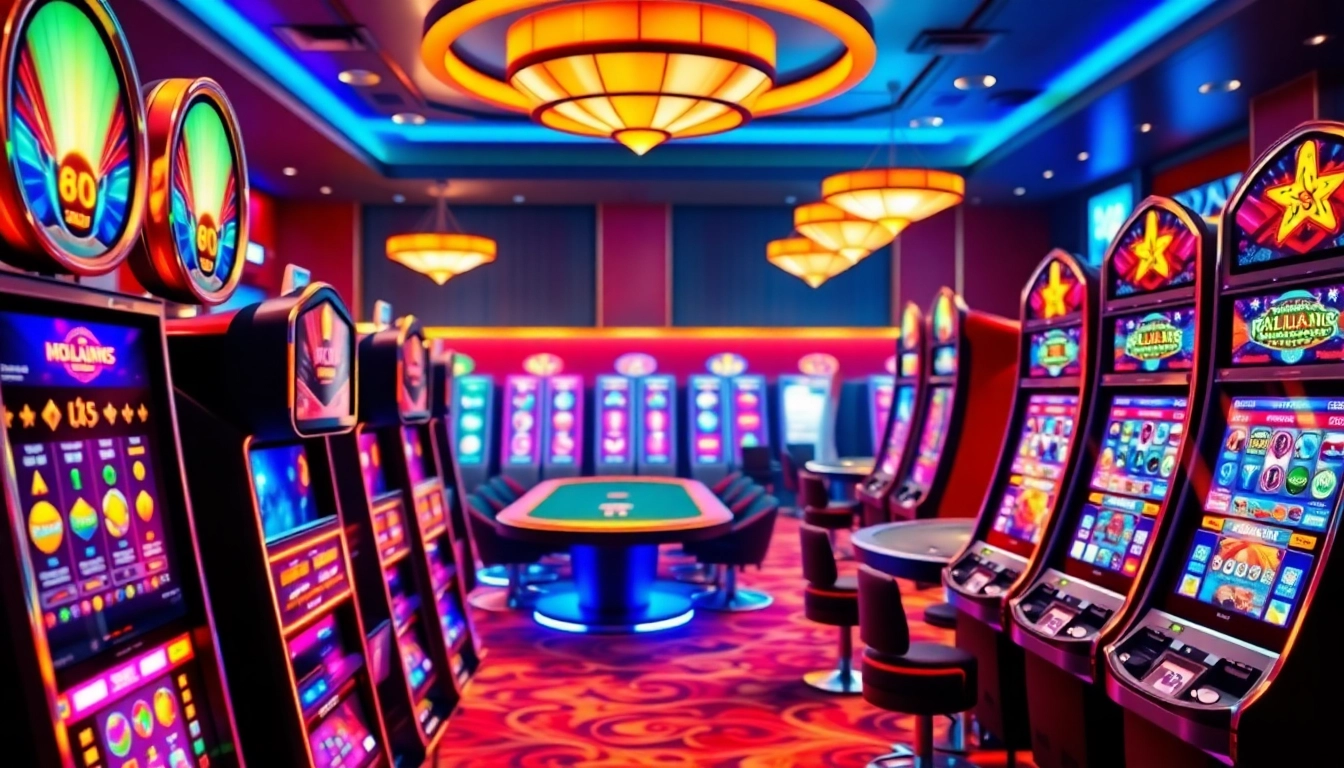 Jouez au meilleur casino en ligne avec une ambiance pleine de vie et des machines à sous attrayantes.