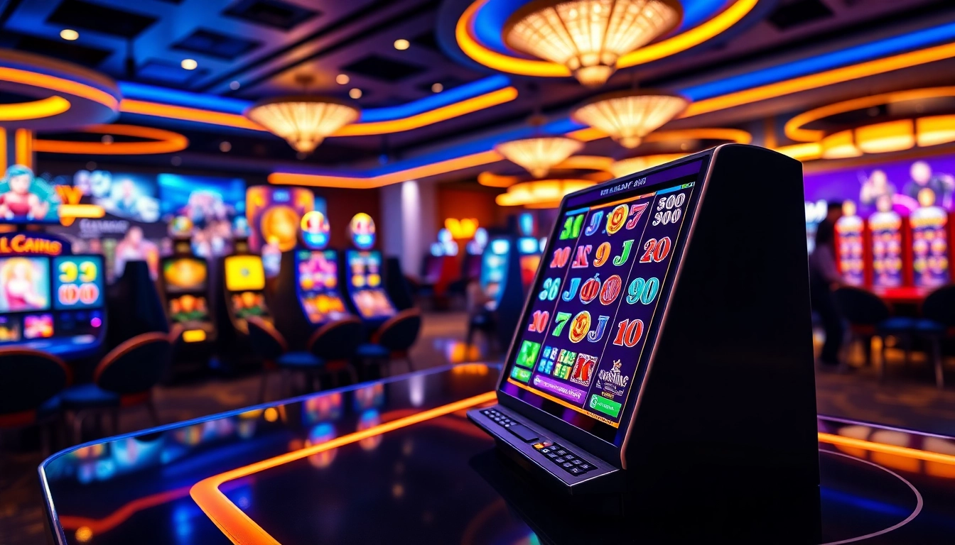 Explore le meilleur casino en ligne avec une ambiance dynamique et moderne.