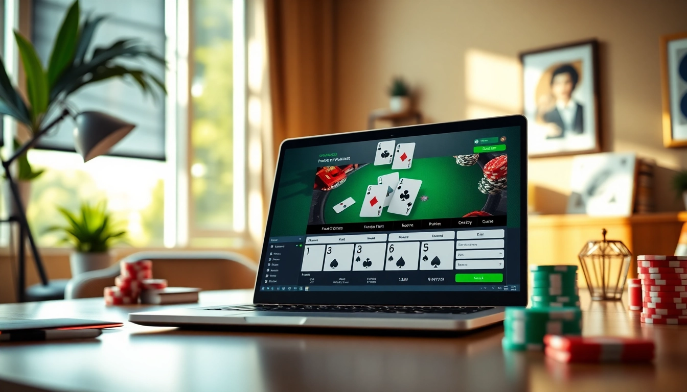 Utilisez une application de poker pour profiter de l'expérience de jeu en ligne.
