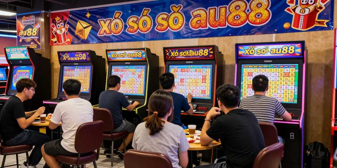 Engaging players experiencing xổ số au88 lottery excitement in vibrant gaming atmosphere.
