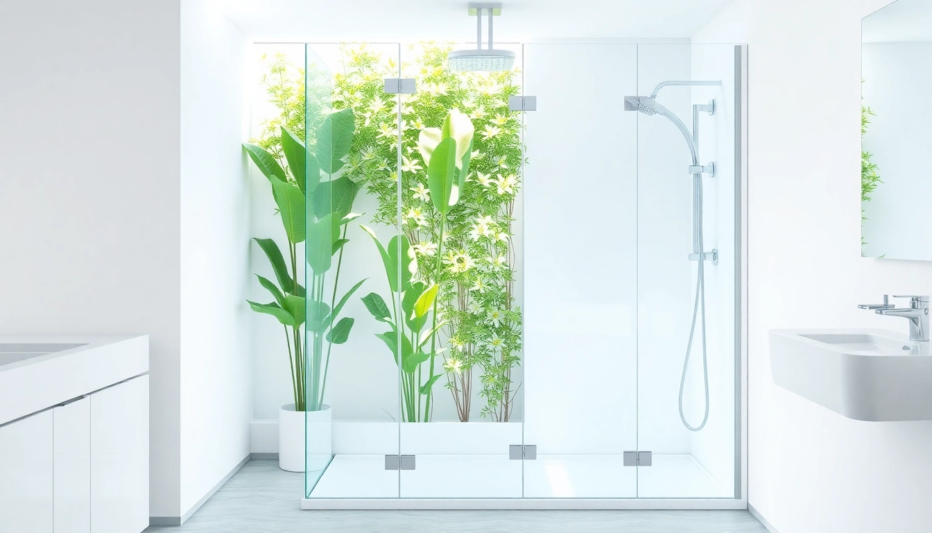 Admire the paroi de douche à l'italienne, showcasing elegant design and modern aesthetics.