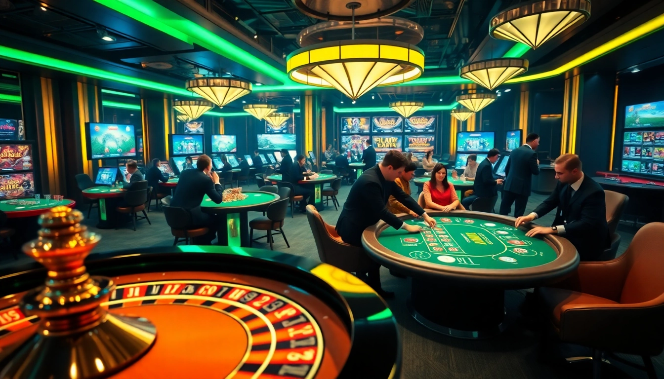 Célébrez vos jeux au casino en ligne avec une ambiance luxueuse et énergique.