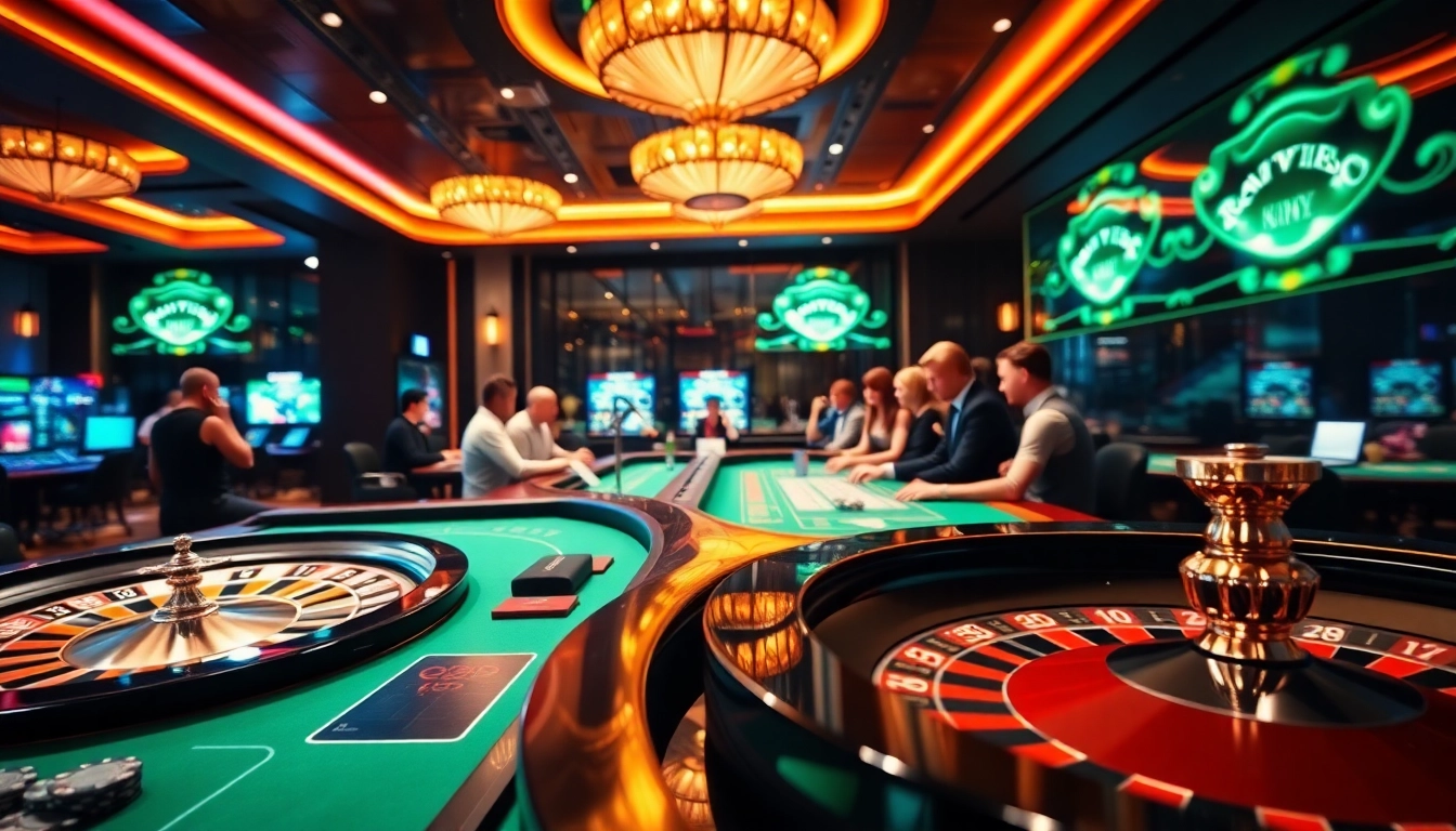 Célébrez vos jeux au casino en ligne avec une ambiance luxueuse et énergique. related image