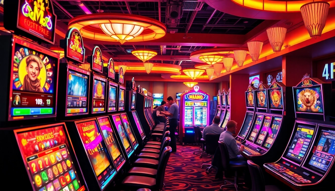 Jouer à un casino en ligne avec une expérience immersive et des jeux captivants.