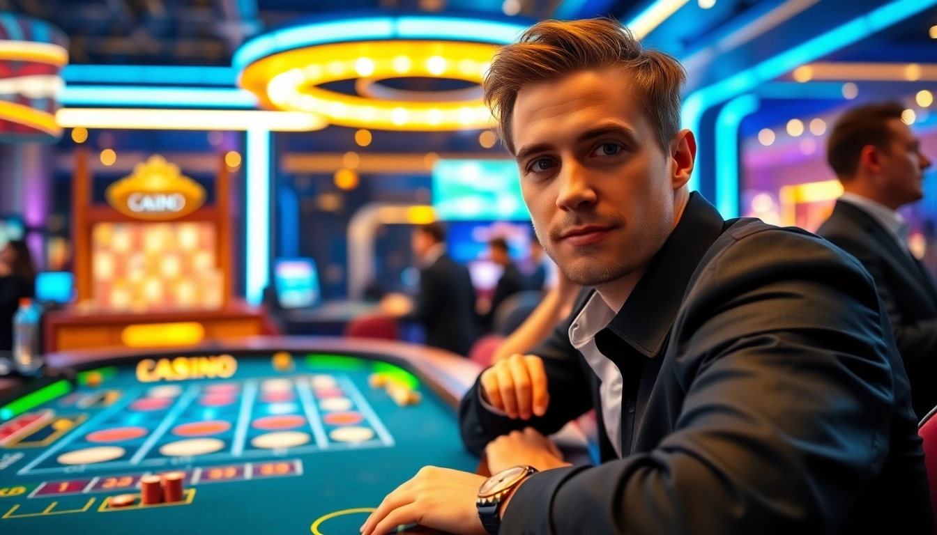 Découvrez un casino en ligne retrait immédiat avec des jeux vibrants et un joueur enthousiaste. related image