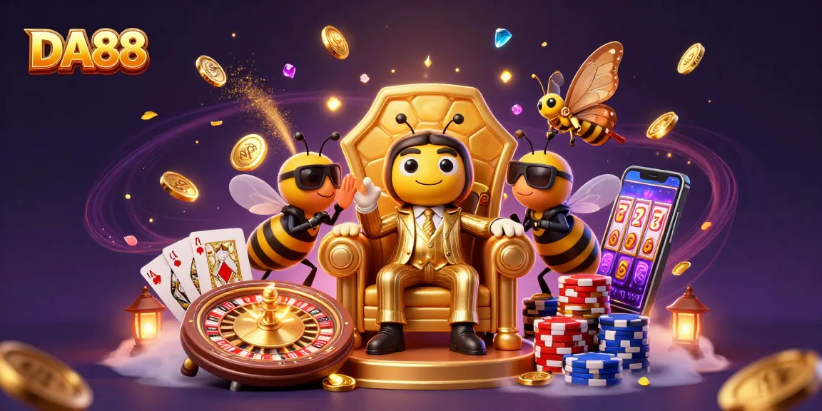 Engage with exciting DA88 casino action featuring vibrant characters and dynamic gaming elements.