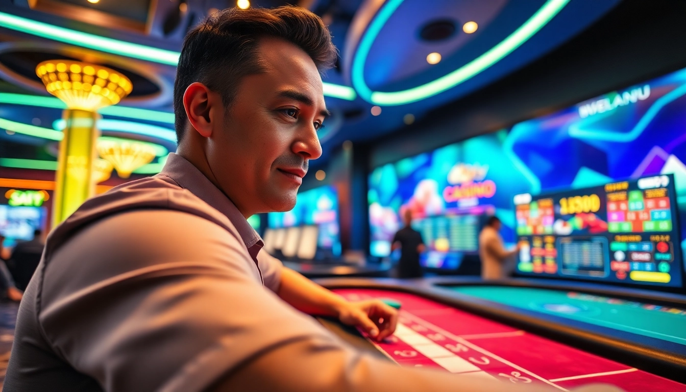 Découvrez un casino en ligne retrait immédiat avec des jeux vibrants et un joueur enthousiaste.