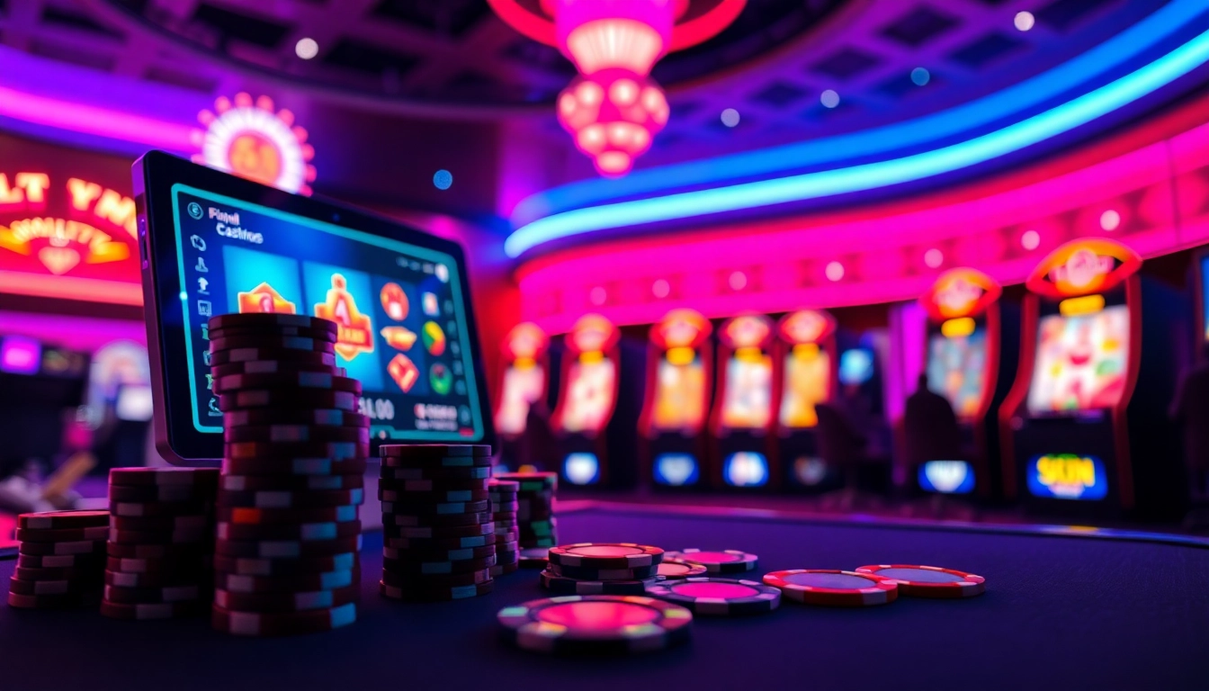 Jouer à des jeux de casino en ligne, illustrant la diversité des options disponibles. related image