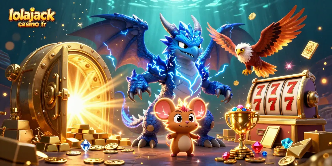 Experience thrilling action at lolajack casino fr with vibrant characters and dynamic slot elements.