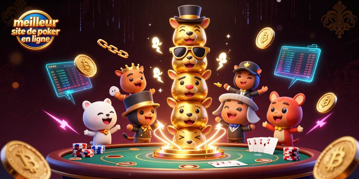 Jouez à votre meilleur site de poker en ligne avec une ambiance festive et dynamique.