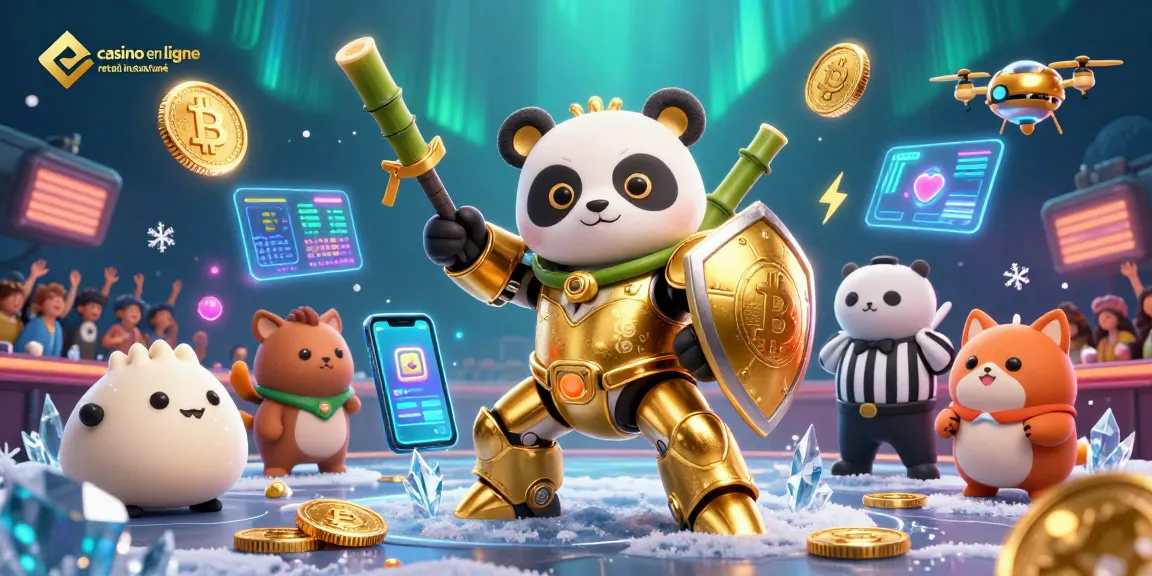 Jouez au casino en ligne retrait instantané avec des personnages animés et des éléments crypto