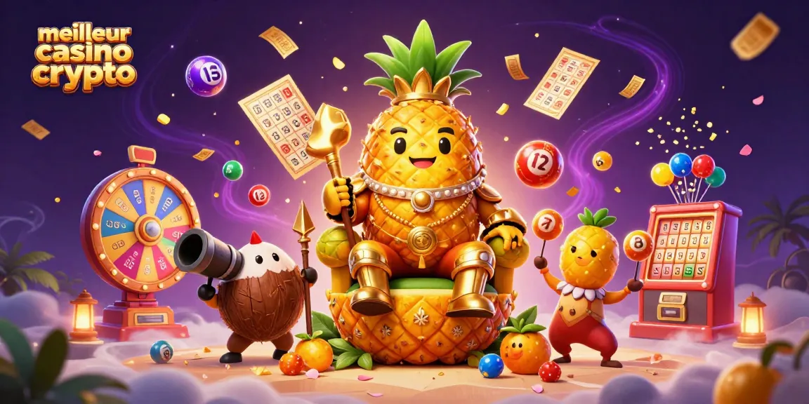 Image présentant le meilleur casino crypto avec des personnages animés jouant dans un environnement vibrant.